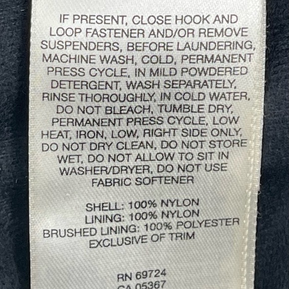 Columbia Nylon Waterproof Lined Snow Pants Winter Ski Board Mens Small S *DEFECT - Picture 11 of 11